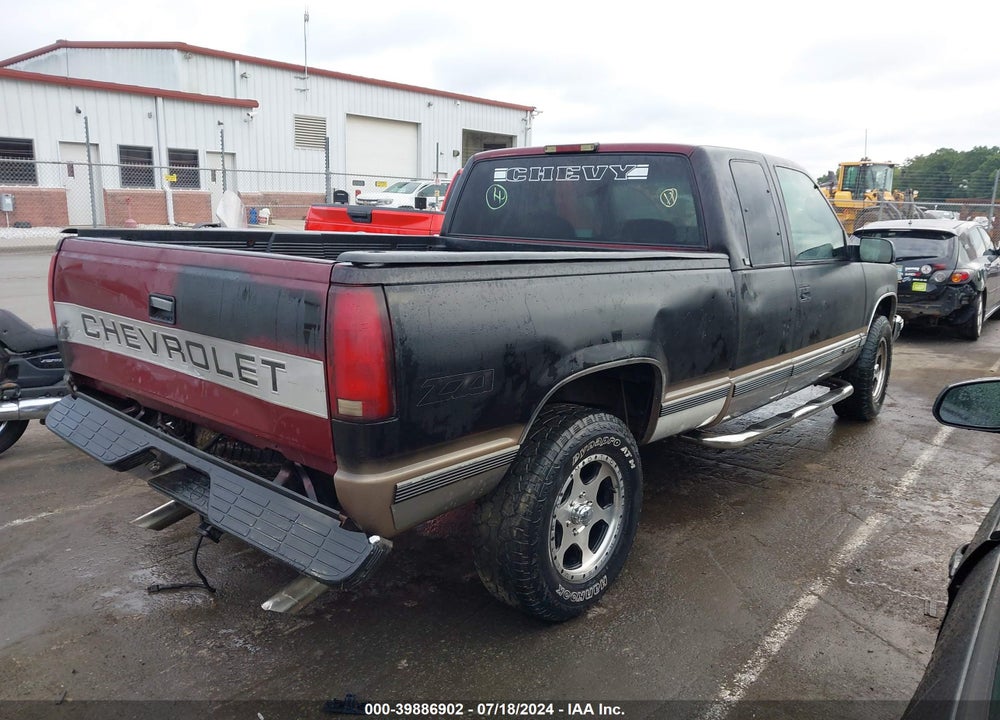 1996 CHEVROLET GMT-400 K1500 VIN: 1GCEK19MXTE218739