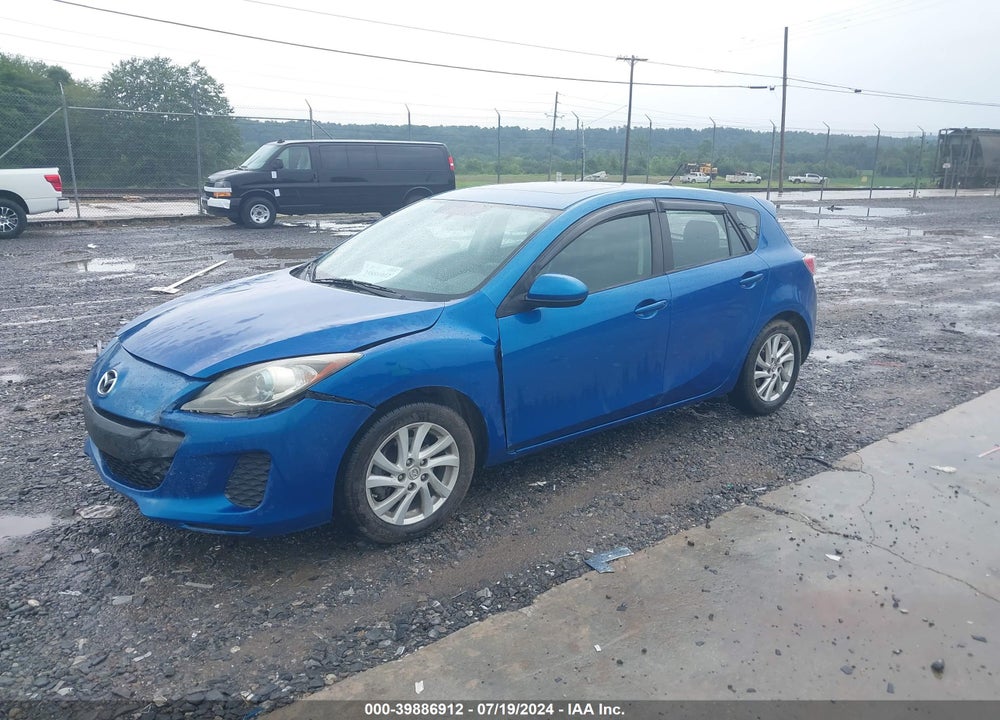 2012 MAZDA 3 I GRAND TOURING VIN: JM1BL1M7XC1639787