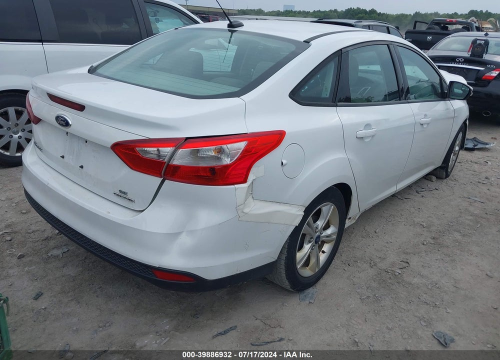 2014 FORD FOCUS SE VIN: 1FADP3F21EL166854