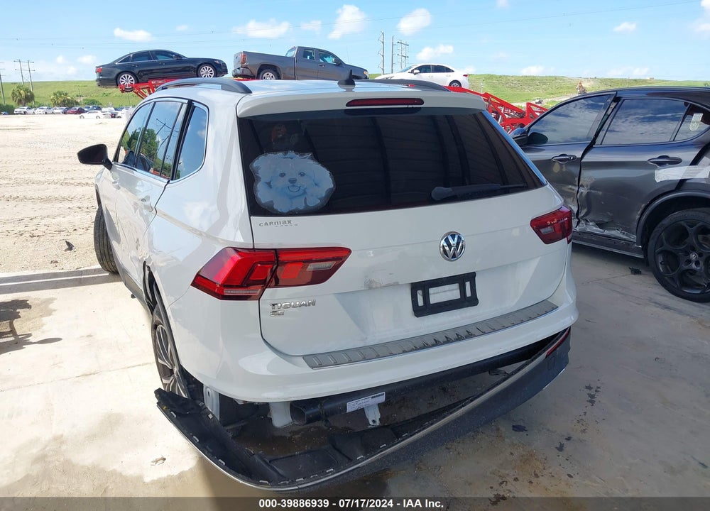 2020 VOLKSWAGEN TIGUAN 2.0T SE/2.0T SE R-LINE BLACK/2.0T SEL VIN: 3VV3B7AX9LM181470