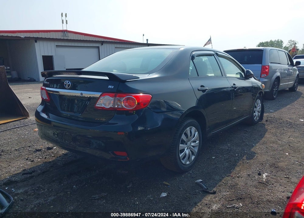 2012 TOYOTA COROLLA LE VIN: JTDBU4EE7C9178805