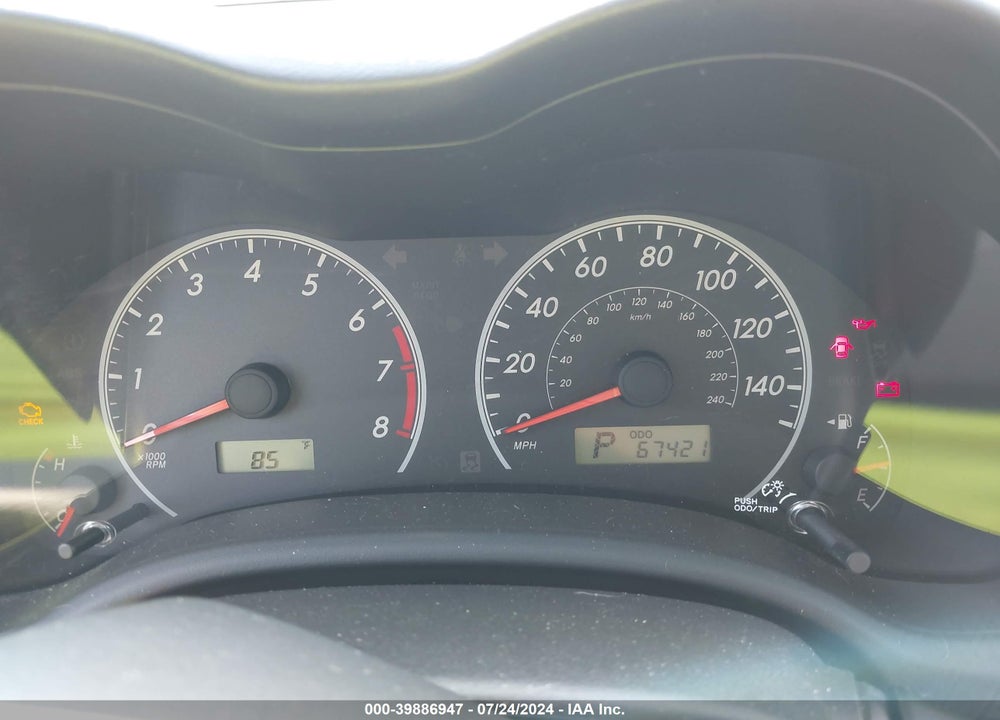 2012 TOYOTA COROLLA LE VIN: JTDBU4EE7C9178805