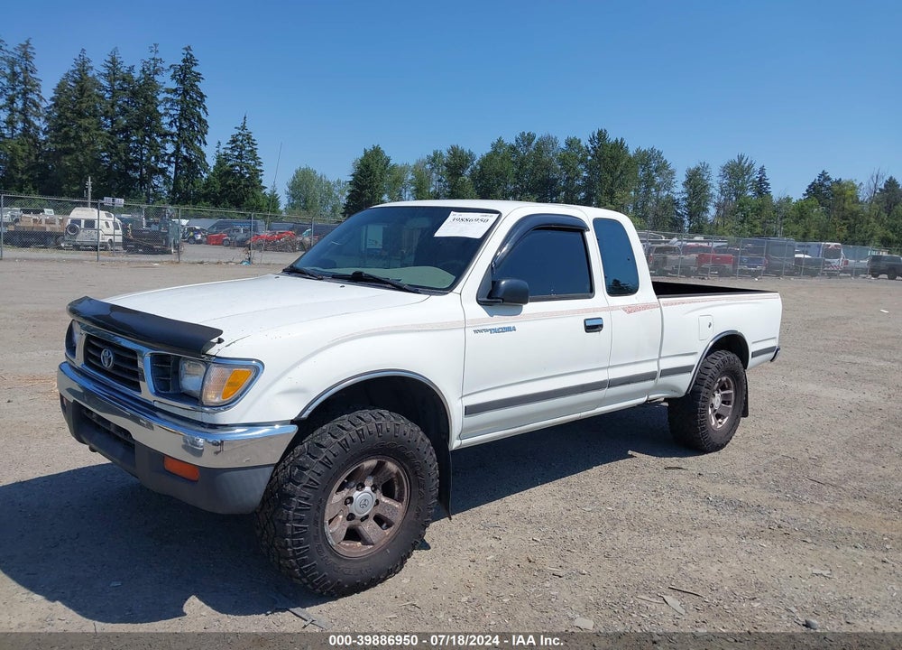 1996 TOYOTA TACOMA XTRACAB VIN: 4TAWN72N3TZ092164