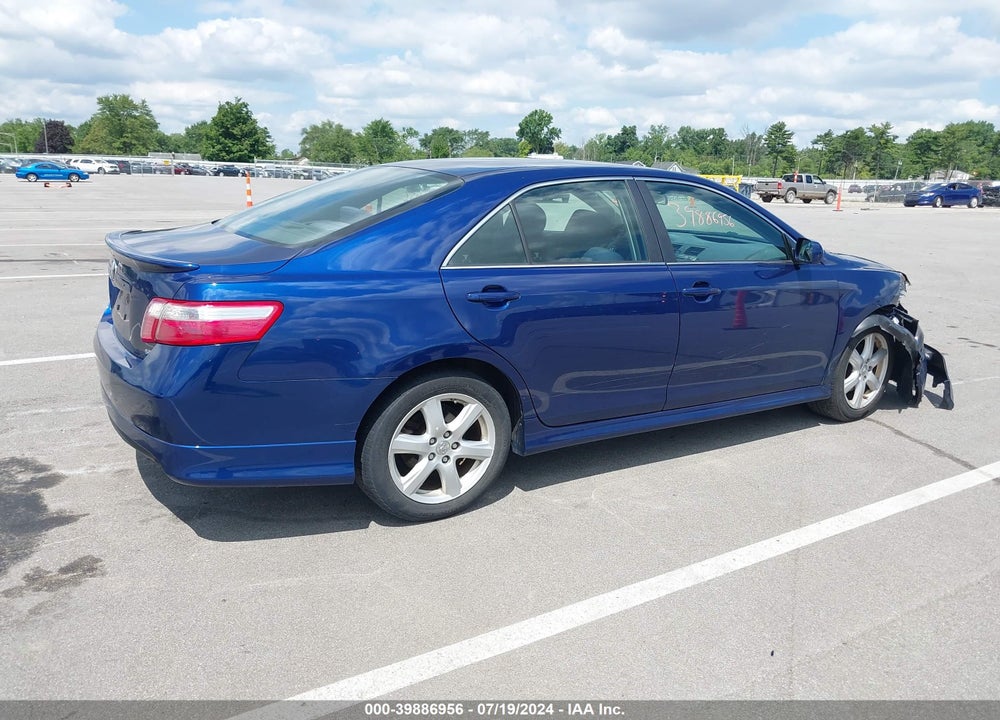 2007 TOYOTA CAMRY SE VIN: 4T1BE46K57U006997