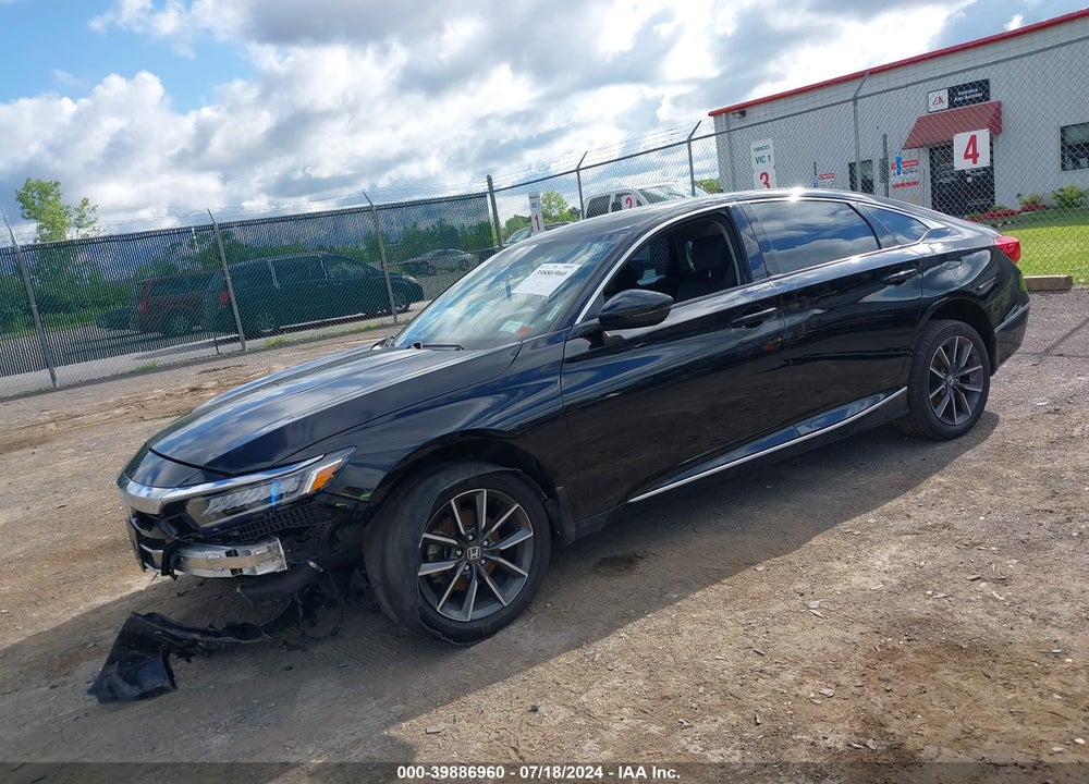 2021 HONDA ACCORD EX-L VIN: 1HGCV1F54MA073462