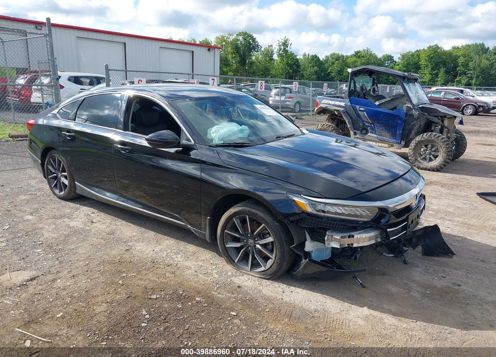 2021 HONDA ACCORD EX-L VIN: 1HGCV1F54MA073462