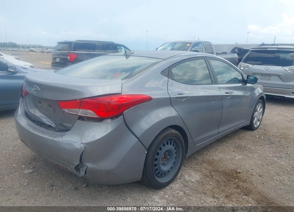 2012 HYUNDAI ELANTRA LIMITED (ULSAN PLANT) VIN: KMHDH4AE3CU466641