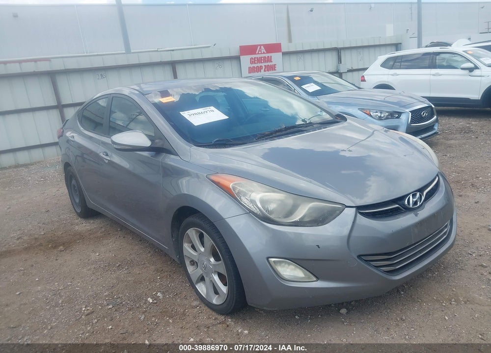 2012 HYUNDAI ELANTRA LIMITED (ULSAN PLANT) VIN: KMHDH4AE3CU466641
