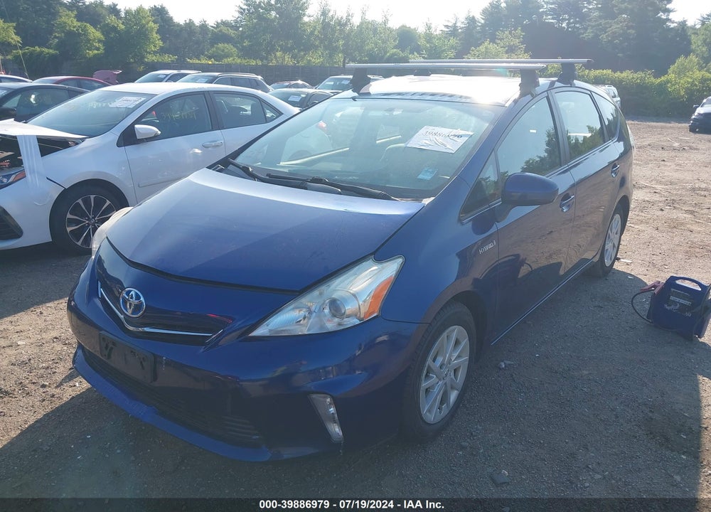 2012 TOYOTA PRIUS V TWO VIN: JTDZN3EU9C3042224