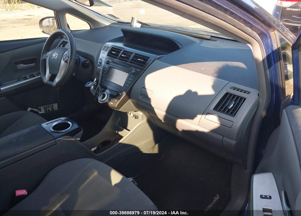 2012 TOYOTA PRIUS V TWO VIN: JTDZN3EU9C3042224