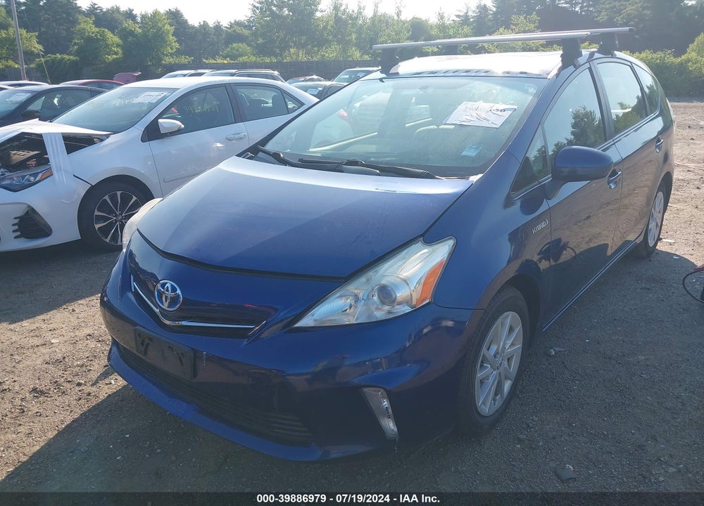 2012 TOYOTA PRIUS V TWO VIN: JTDZN3EU9C3042224