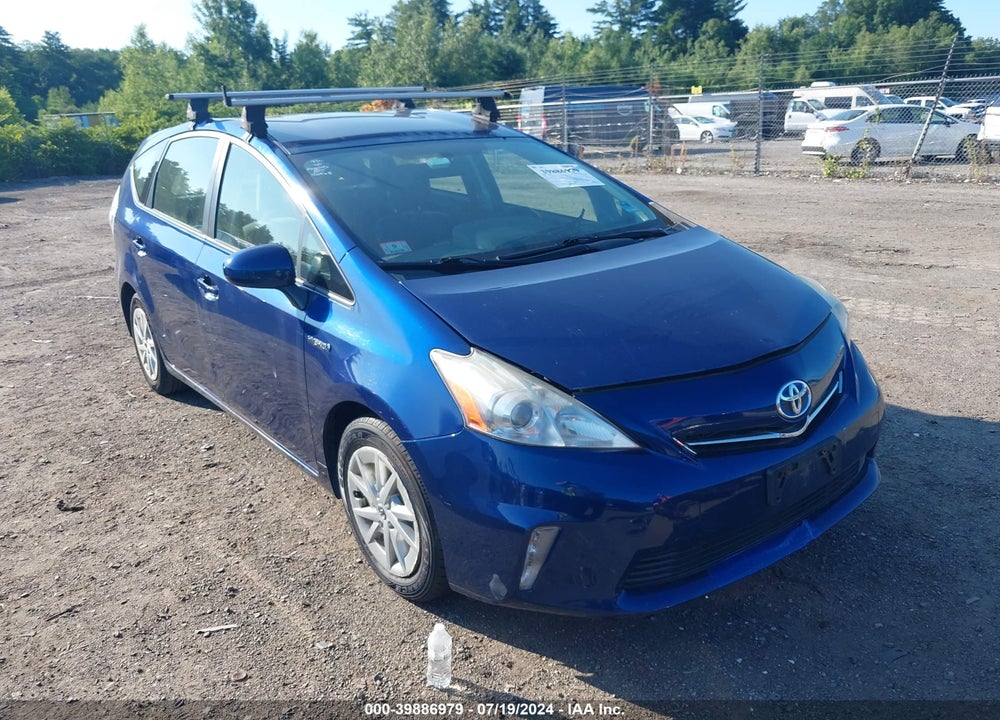 2012 TOYOTA PRIUS V TWO VIN: JTDZN3EU9C3042224