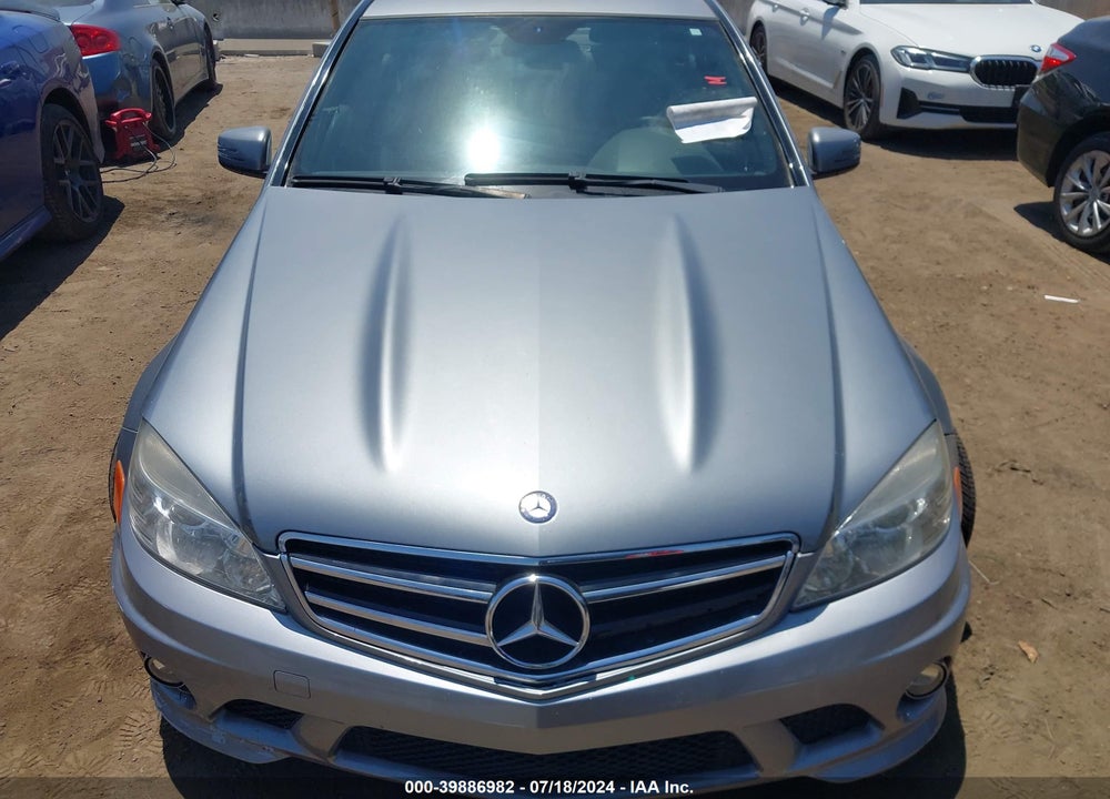 2011 MERCEDES-BENZ C 63 AMG VIN: WDDGF7HB6BF537778