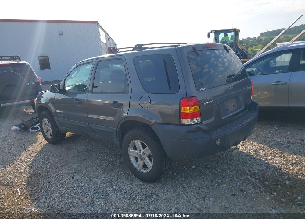 2006 FORD ESCAPE HYBRID VIN: 1FMYU95H06KB89560