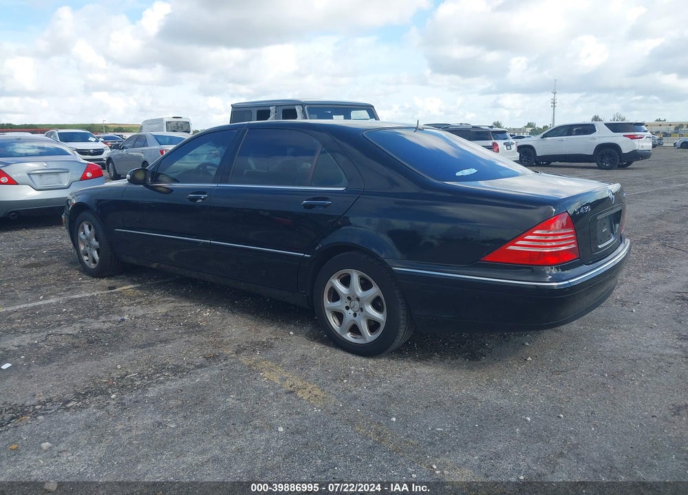 2004 MERCEDES-BENZ S 430 4MATIC VIN: WDBNG83JX4A413644