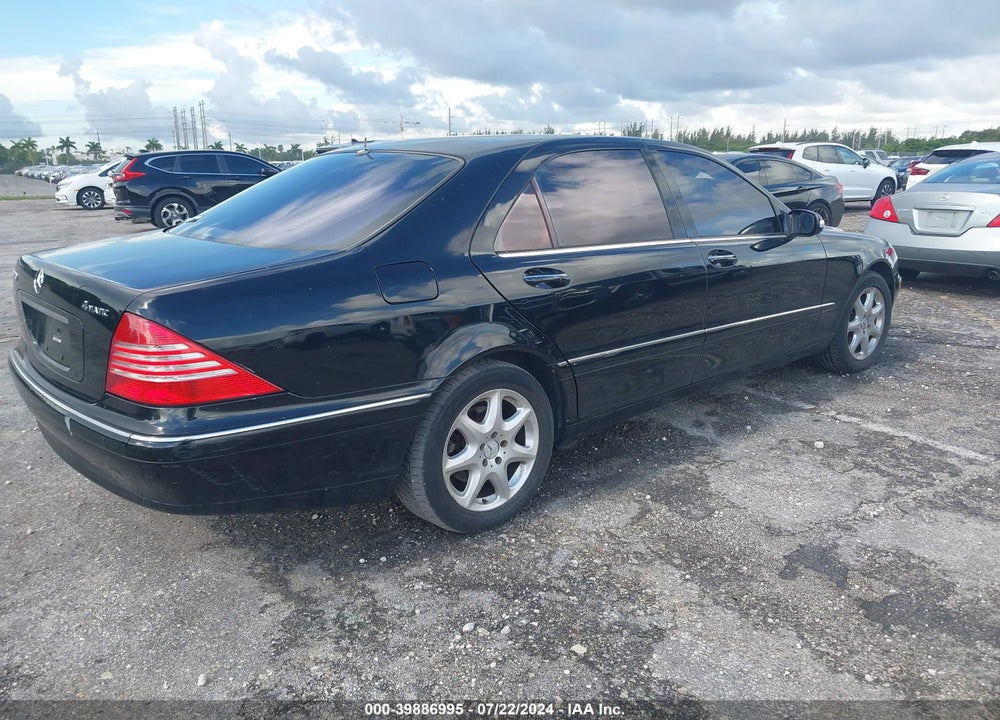 2004 MERCEDES-BENZ S 430 4MATIC VIN: WDBNG83JX4A413644