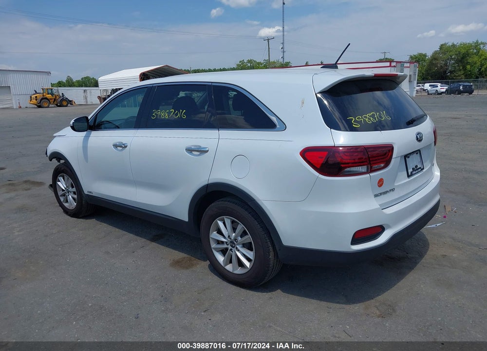 2019 KIA SORENTO 2.4L LX VIN: 5XYPGDA33KG543088