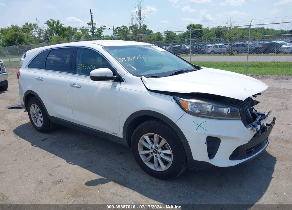2019 KIA SORENTO 2.4L LX VIN: 5XYPGDA33KG543088