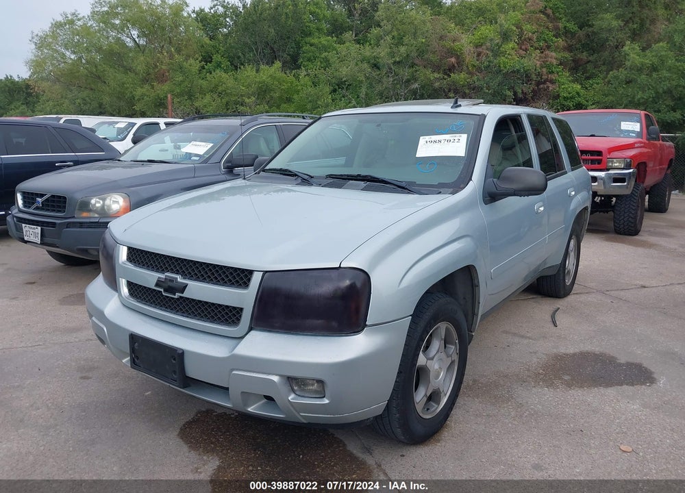 2008 CHEVROLET TRAILBLAZER LT VIN: 1GNDS13S882227331