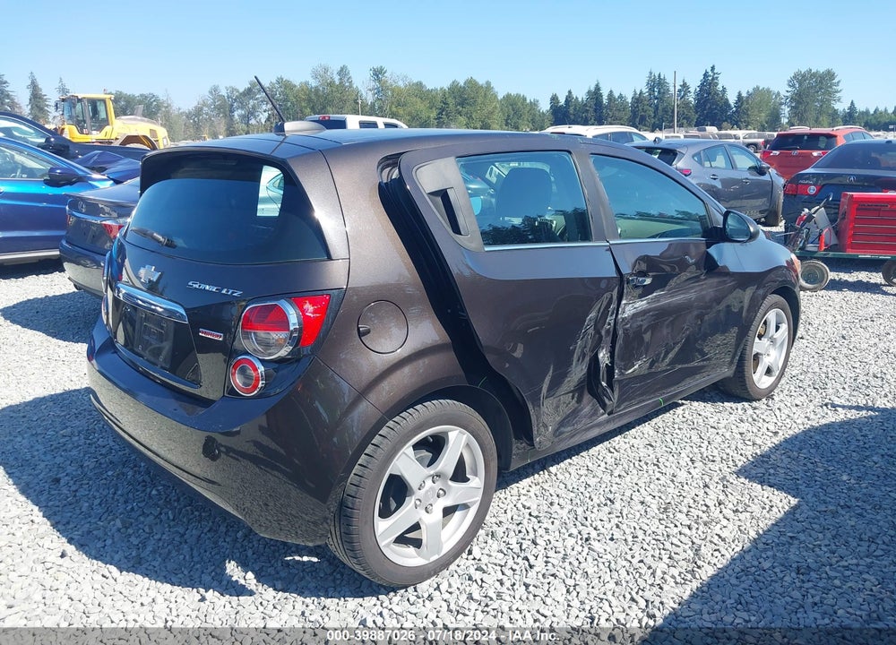 2015 CHEVROLET SONIC LTZ AUTO VIN: 1G1JE6SB1F4148417