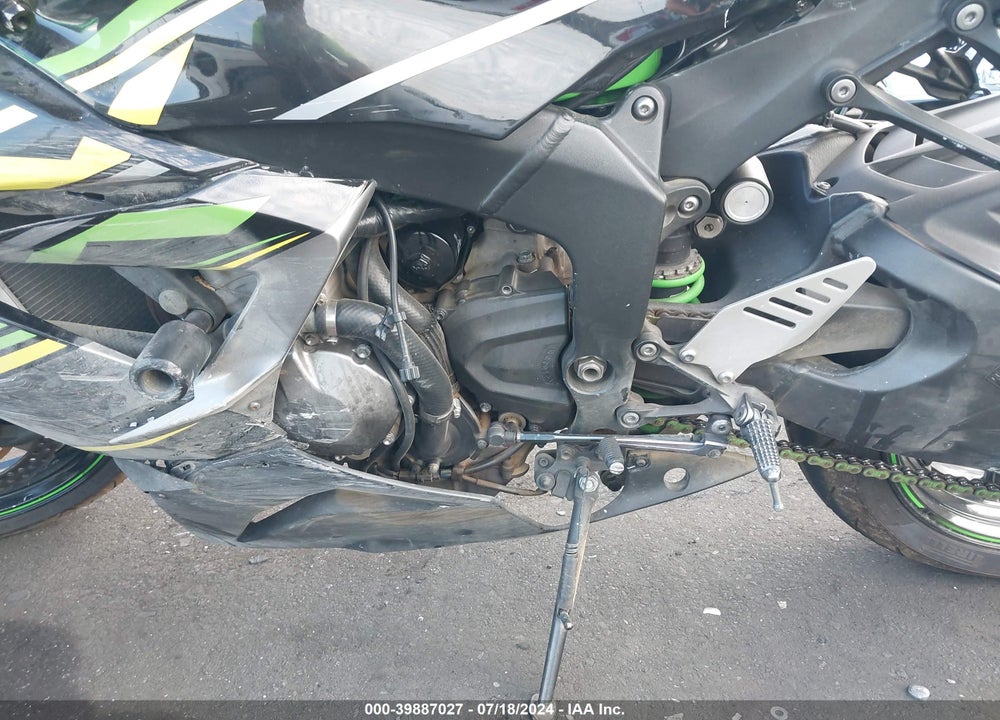 2015 KAWASAKI ZX636 E VIN: JKBZXJE15FA015869