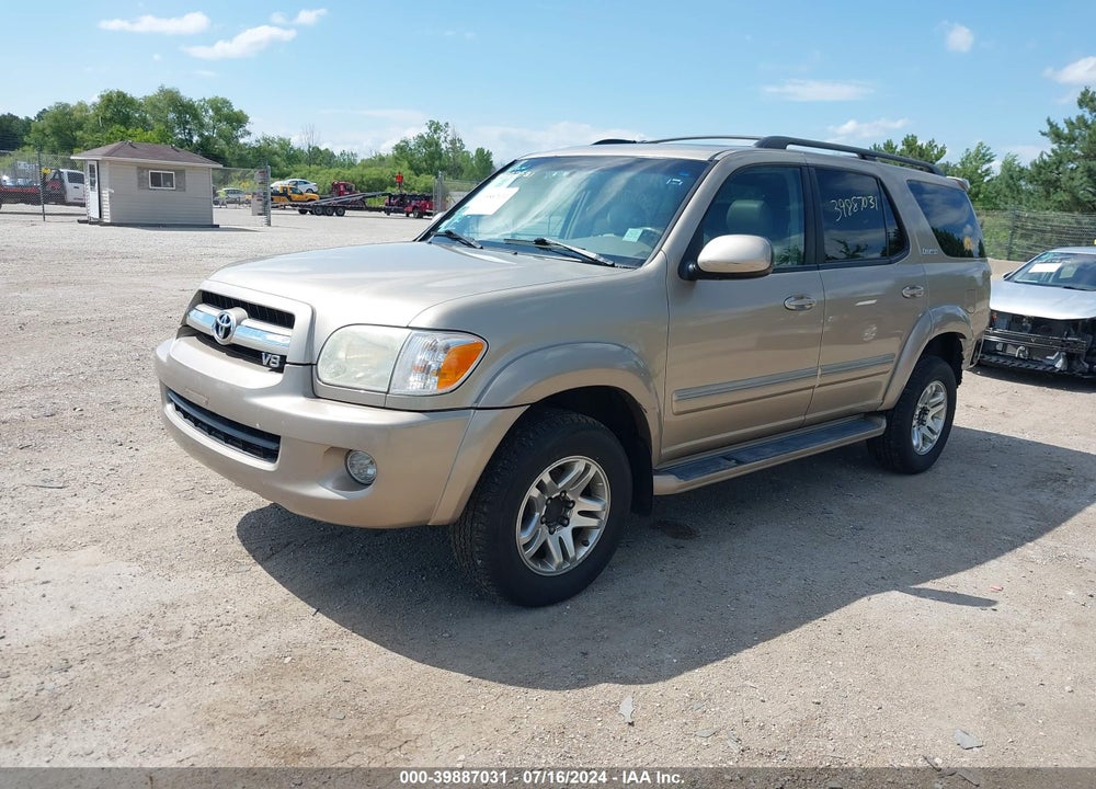2006 TOYOTA SEQUOIA LIMITED V8 VIN: 5TDBT48A46S273100