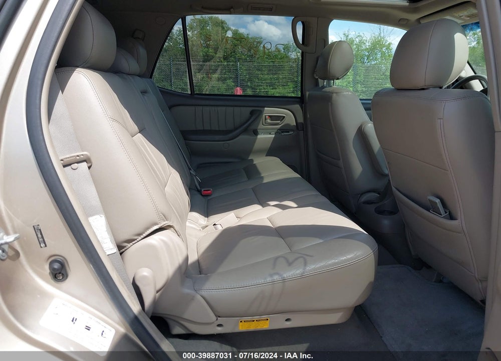 2006 TOYOTA SEQUOIA LIMITED V8 VIN: 5TDBT48A46S273100