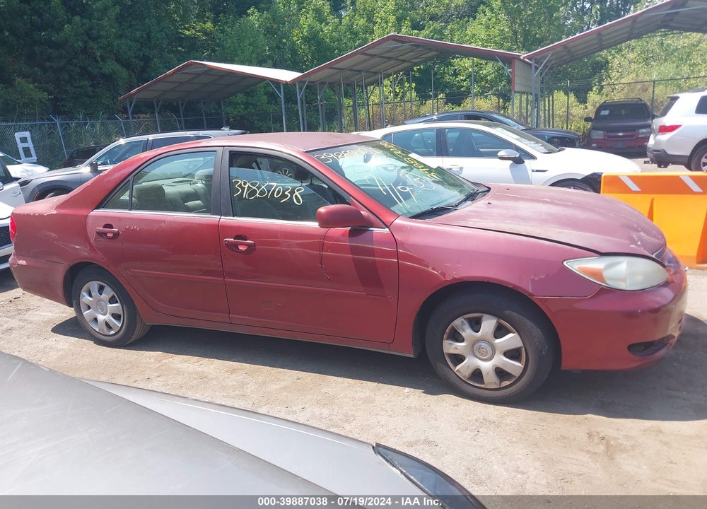 2002 TOYOTA CAMRY LE VIN: 4T1BE30K12U555639