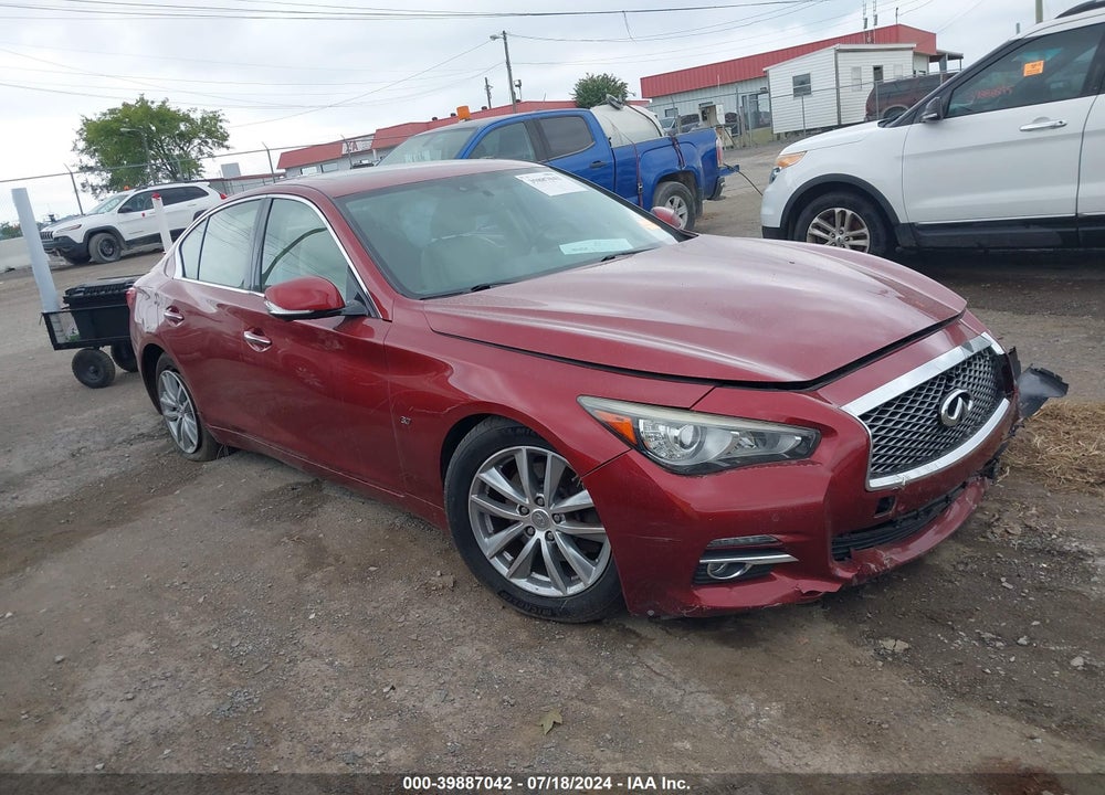2014 INFINITI Q50 PREMIUM VIN: JN1BV7AR7EM682006