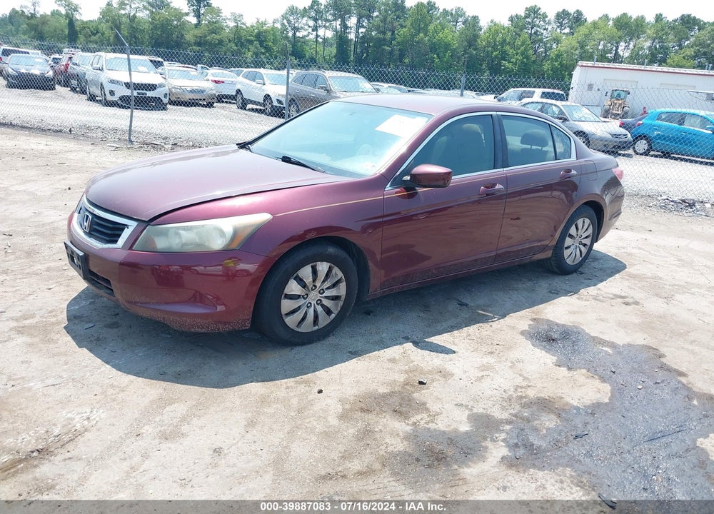 2009 HONDA ACCORD 2.4 LX VIN: 1HGCP26309A107368