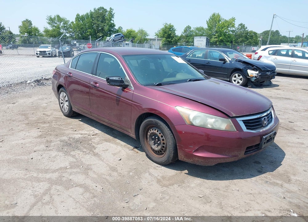 2009 HONDA ACCORD 2.4 LX VIN: 1HGCP26309A107368