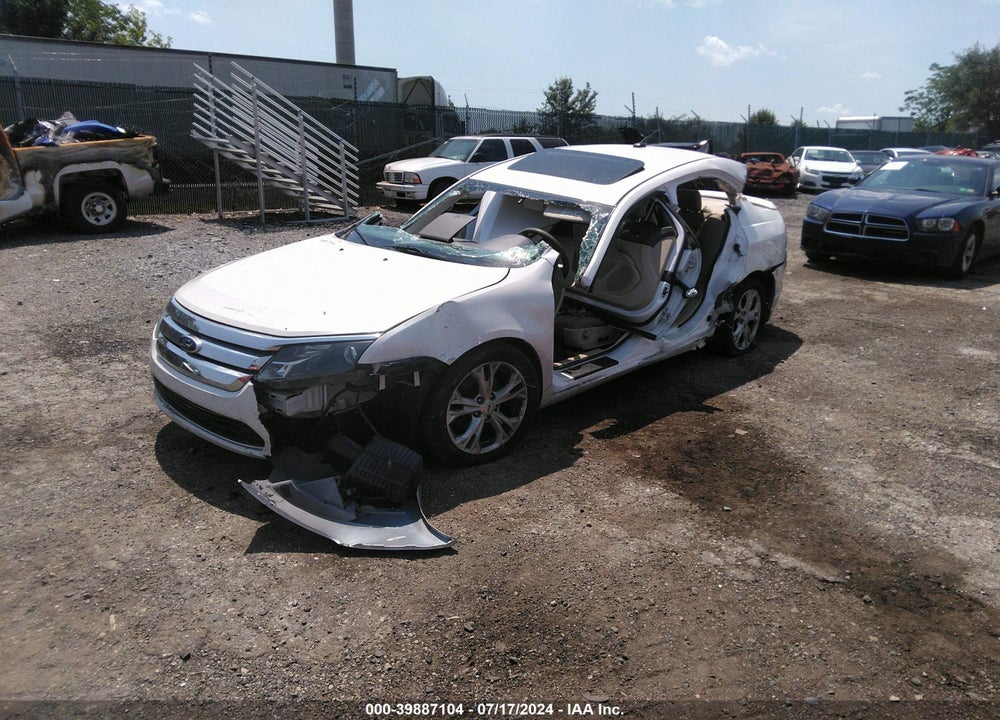 2012 FORD FUSION SE VIN: 3FAHP0HA2CR135289