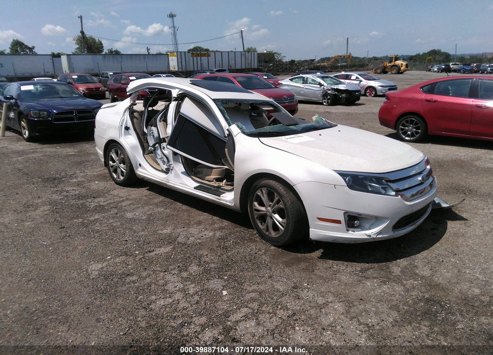 2012 FORD FUSION SE VIN: 3FAHP0HA2CR135289