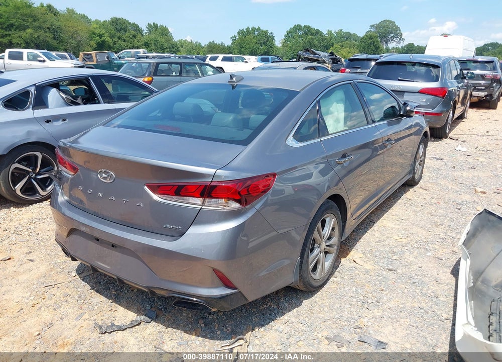 2018 HYUNDAI SONATA VIN: 5NPE34AF4JH709137