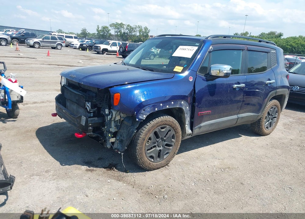2018 JEEP RENEGADE TRAILHAWK 4X4 VIN: ZACCJBCB4JPH19475