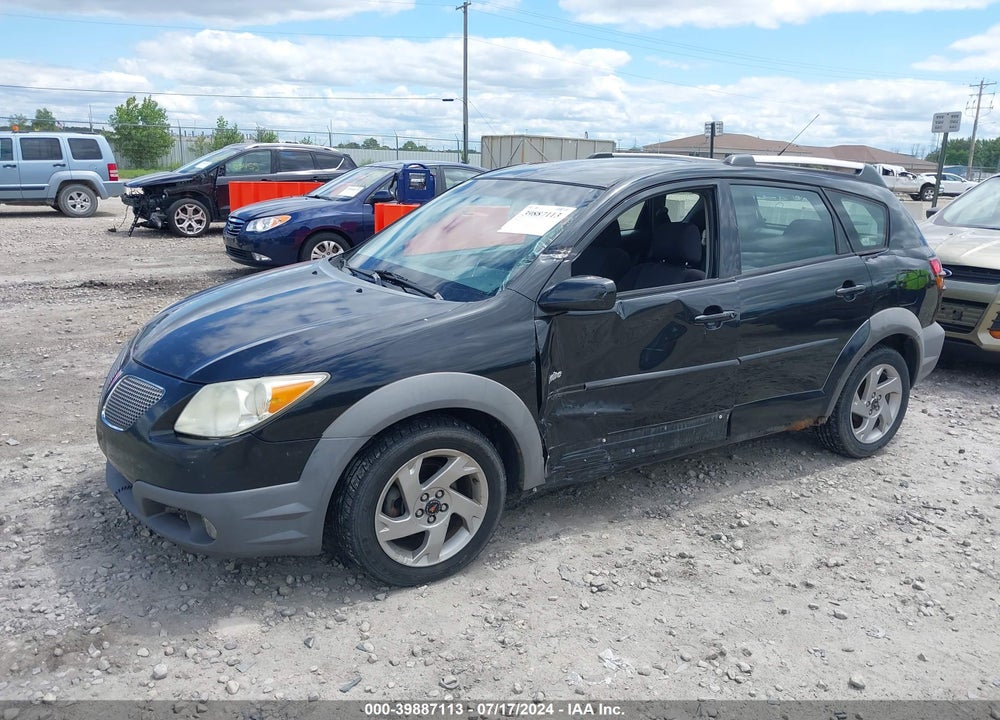 2007 PONTIAC VIBE VIN: 5Y2SL65867Z406257