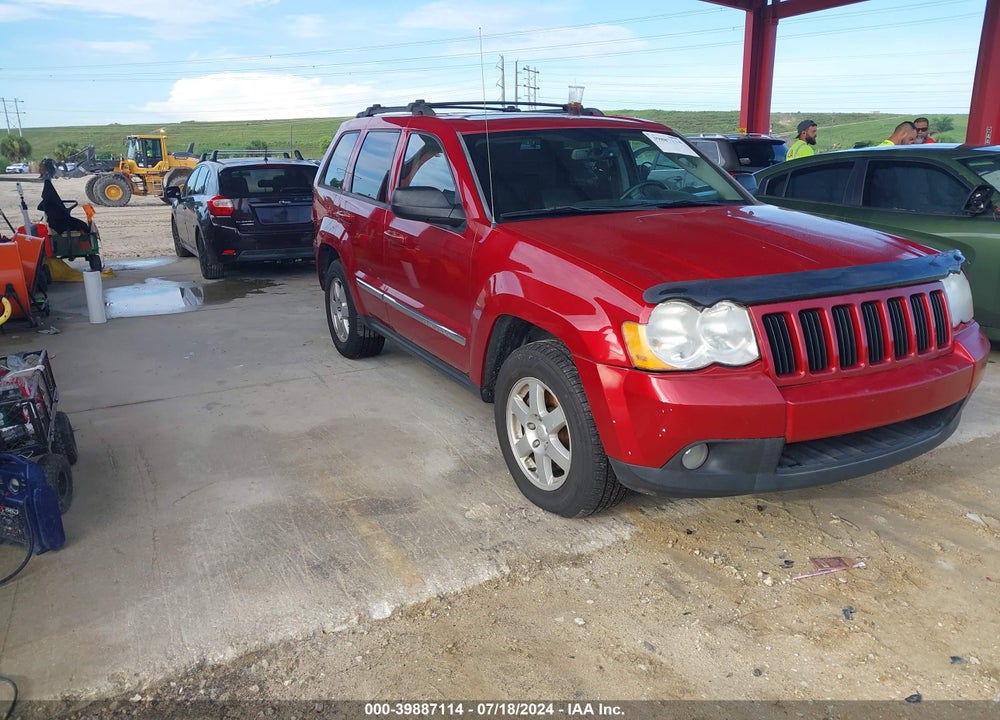 2010 JEEP GRAND CHEROKEE VIN: 1J4PR4GK4AC121188