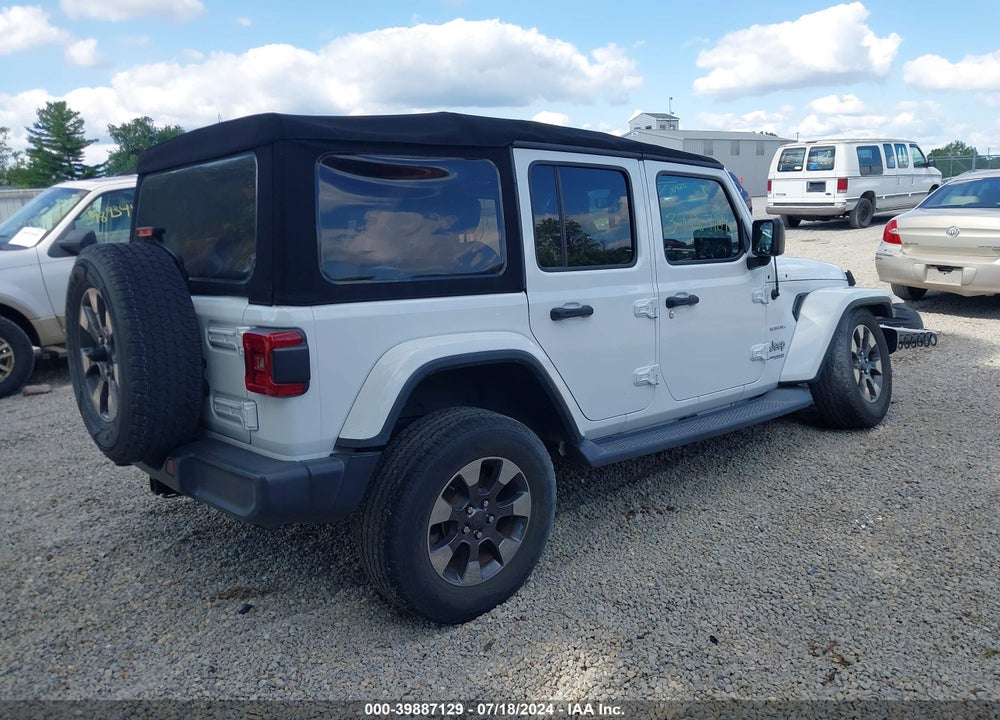 2018 JEEP WRANGLER UNLIMITED SAHARA 4X4 VIN: 1C4HJXEG7JW166948
