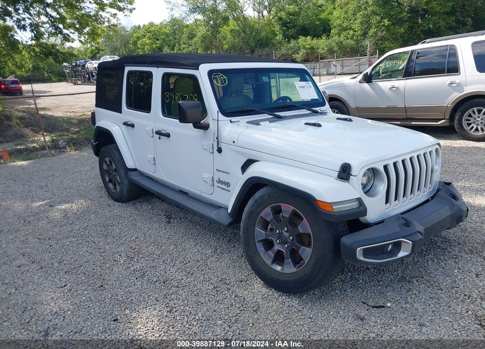 2018 JEEP WRANGLER UNLIMITED SAHARA 4X4 VIN: 1C4HJXEG7JW166948