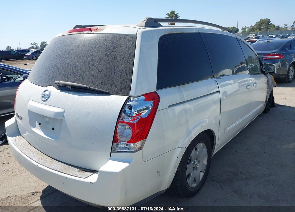 2006 NISSAN QUEST 3.5 VIN: 5N1BV28U16N112438