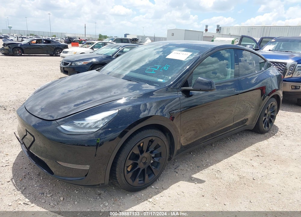 2021 TESLA MODEL Y LONG RANGE DUAL MOTOR ALL-WHEEL DRIVE VIN: 5YJYGDEE9MF149735