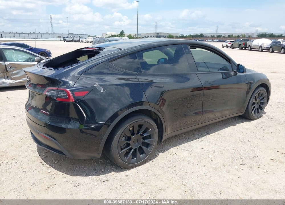 2021 TESLA MODEL Y LONG RANGE DUAL MOTOR ALL-WHEEL DRIVE VIN: 5YJYGDEE9MF149735