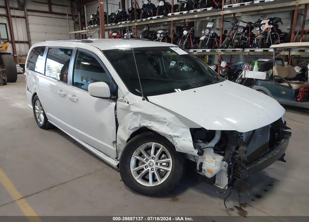 2018 DODGE GRAND CARAVAN SXT VIN: 2C4RDGCG8JR326651