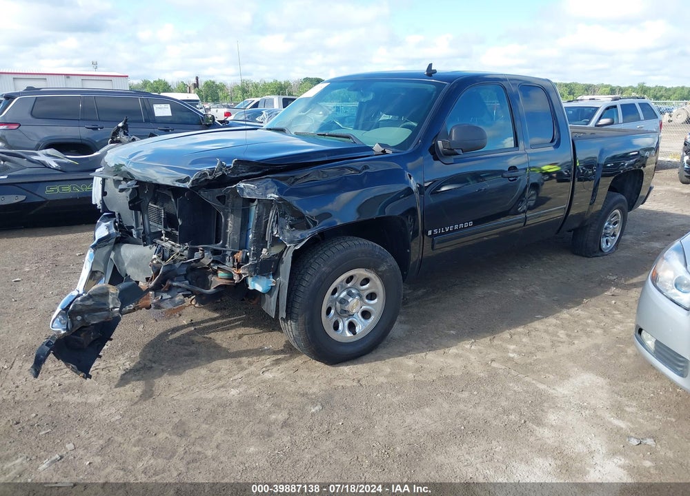 2009 CHEVROLET SILVERADO 1500 LS VIN: 1GCEK19C59Z203266