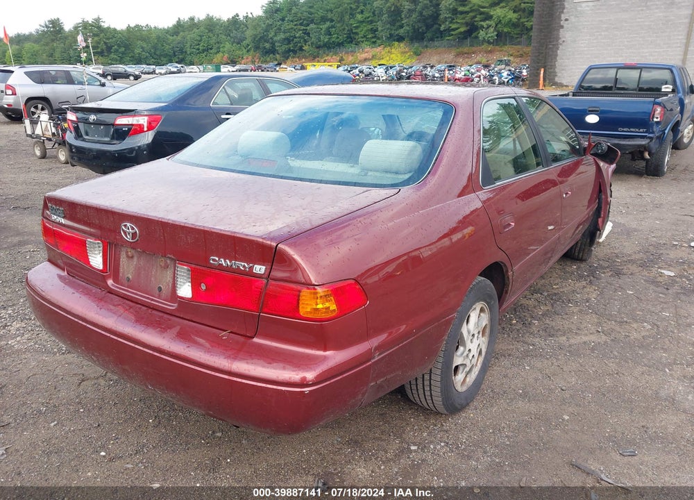 2001 TOYOTA CAMRY LE VIN: 4T1BG22KX1U764751