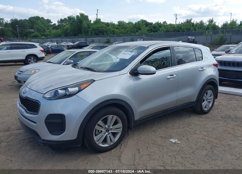 2017 KIA SPORTAGE LX VIN: KNDPM3AC4H7165369