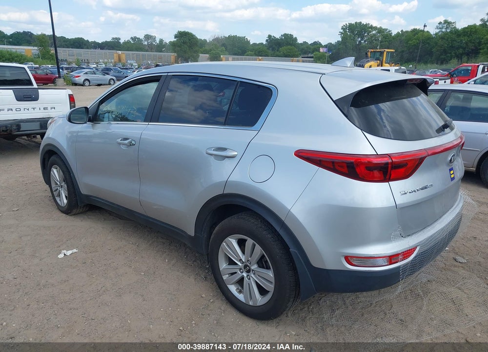 2017 KIA SPORTAGE LX VIN: KNDPM3AC4H7165369