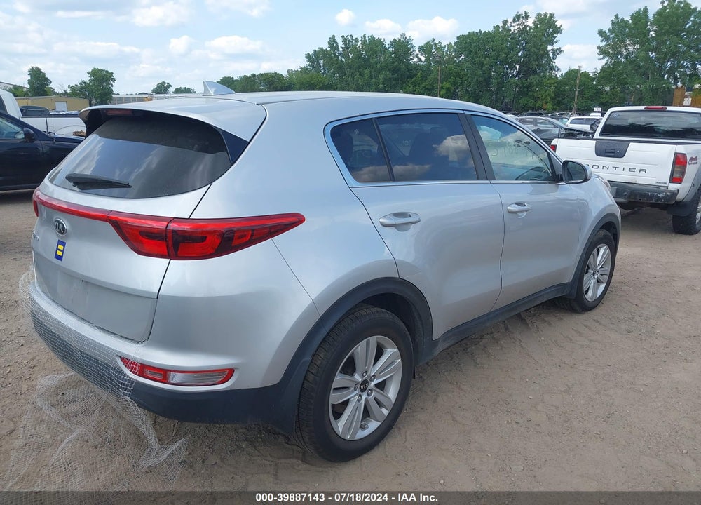2017 KIA SPORTAGE LX VIN: KNDPM3AC4H7165369