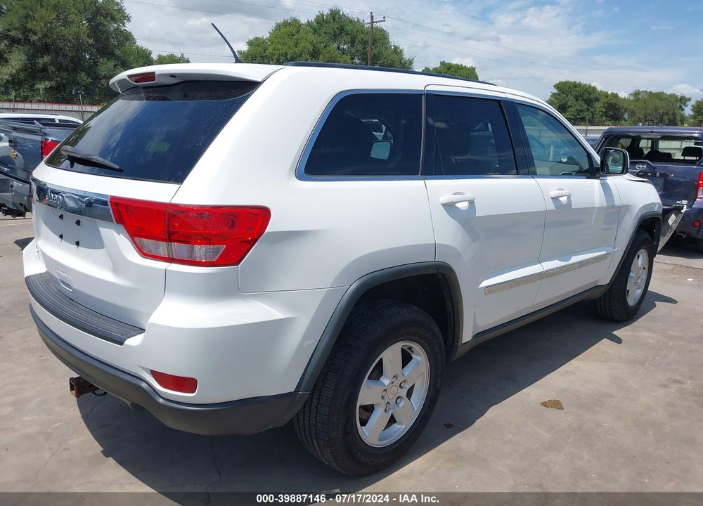2013 JEEP GRAND CHEROKEE LAREDO VIN: 1C4RJEAG2DC519424