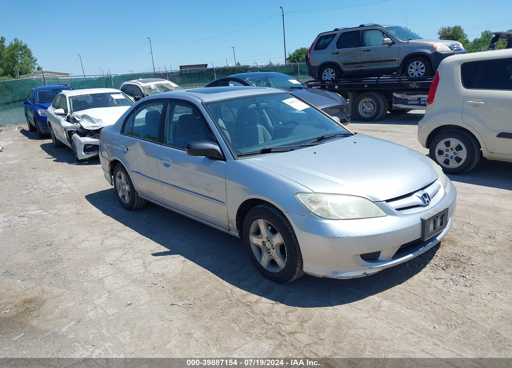 2004 HONDA CIVIC EX VIN: 2HGES26764H632780